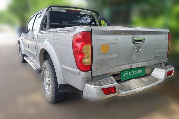 Used Great Wall Wingle 5 2013 2.0T European Version Two-Wheel Drive Elite Edition 6MT Big Double Cab GW4D20B Rear Left 45 Deg