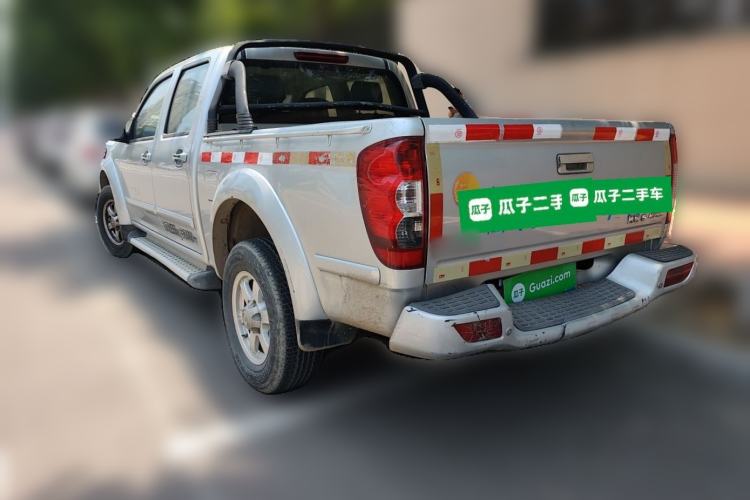 Used Great Wall Wingle 5 2013 2.0T European Version Two-Wheel Drive Elite Edition 6MT Big Double Cab GW4D20B Rear Left 45 Deg