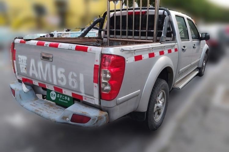 Used Great Wall Wingle 5 2013 2.8T European Version Two-Wheel Drive Elite Version Big Double-Cab GW2.8TC Rear Right 45 Deg