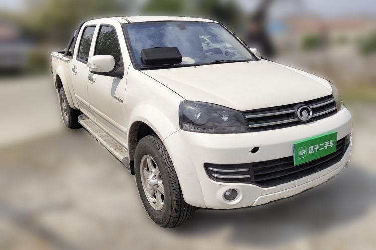Used Great Wall Wingle 5 2013 2.8T European Version Two-Wheel Drive Elite Version Big Double-Cab GW2.8TC Front Right 45 Deg