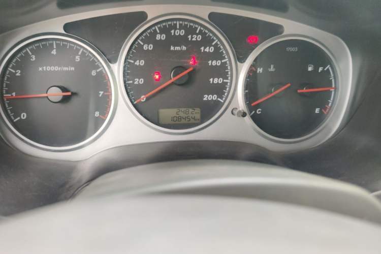 Used Great Wall Wingle 5  Odometer Close Up