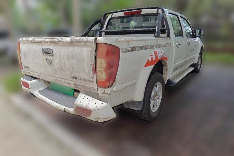 Used Great Wall Wingle 5 2013 2.8T European Version Two-Wheel Drive Elite Version Big Double-Cab GW2.8TC Rear Right 45 Deg