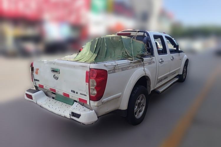 Used Great Wall Wingle 5 2013 2.4L European Version Two-Wheel Drive Navigation Edition Big Double Cab – 4G69S4N Rear Right 45 Deg