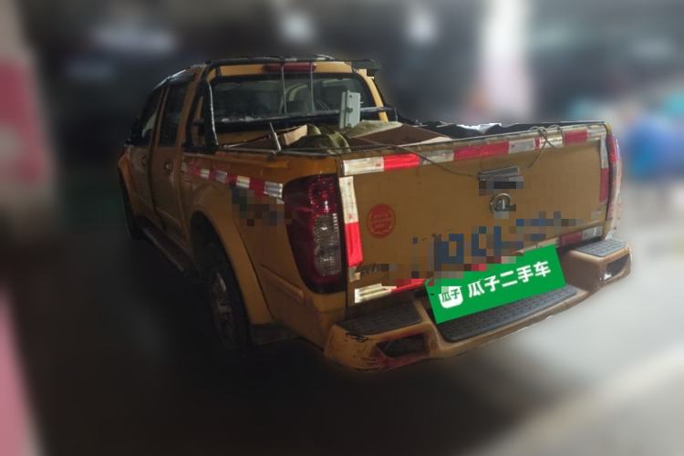 Used Great Wall Wingle 5 2013 2.0T European Version Two-Wheel Drive Elite Edition 6MT Big Double Cab GW4D20B Rear Left 45 Deg