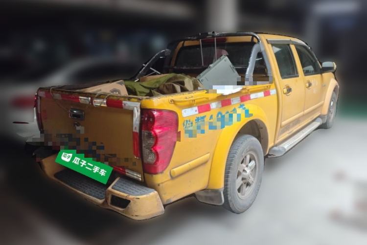 Used Great Wall Wingle 5 2013 2.0T European Version Two-Wheel Drive Elite Edition 6MT Big Double Cab GW4D20B Rear Right 45 Deg