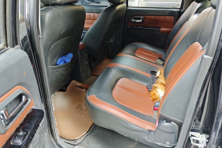 Used Great Wall Wingle 5 2014 2.4L European Version Two-Wheel Drive Entry-Level Big Double-Cab 4G69S4N Left Rear Seat
