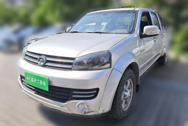 Used Great Wall Wingle 5 2014 2.4L European Version Two-Wheel Drive Entry-Level Big Double-Cab 4G69S4N