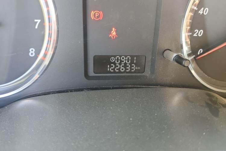 Used Great Wall Wingle 5 2014 2.4L European Version Two-Wheel Drive Entry-Level Big Double-Cab 4G69S4N Odometer Close Up