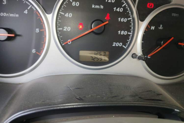 Used Great Wall Wingle 5  Odometer Close Up