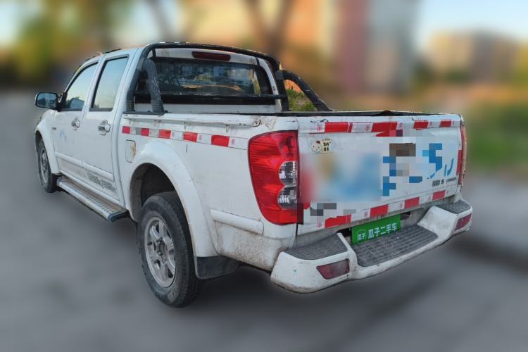 Used Great Wall Wingle 5 2014 2.4L European Version Two-Wheel Drive Entry-Level Big Double-Cab 4G69S4N Rear Left 45 Deg