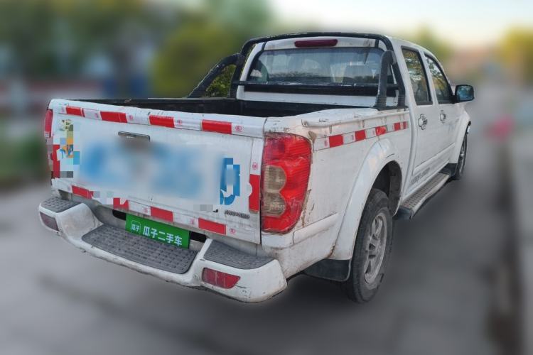 Used Great Wall Wingle 5 2014 2.4L European Version Two-Wheel Drive Entry-Level Big Double-Cab 4G69S4N Rear Right 45 Deg