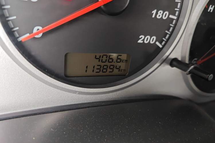 Used Great Wall Wingle 5  Odometer Close Up