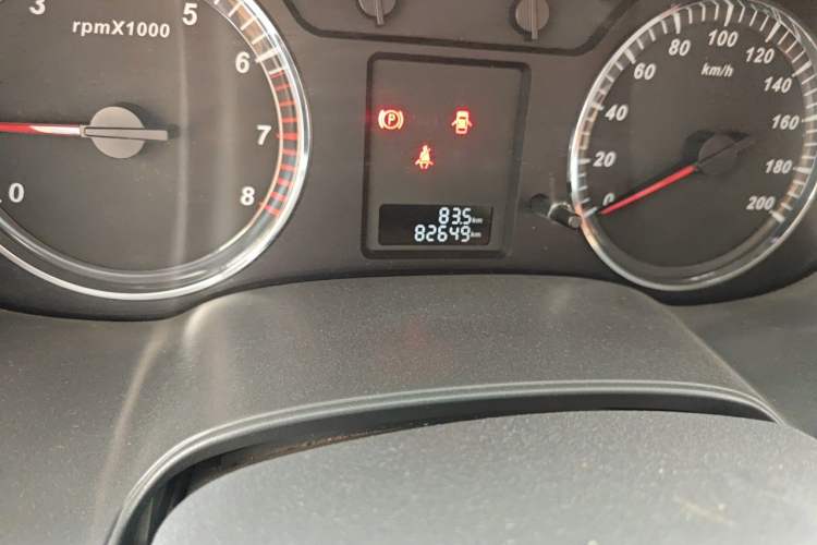 Used Great Wall Wingle 5  Odometer Close Up