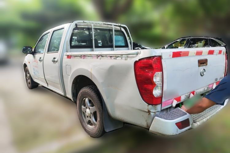 Used Great Wall Wingle 5 2016 2.8T Two-Wheel-Drive Entry-Level GW2.8TC Big Double-Cab GW2.8TC Rear Left 45 Deg