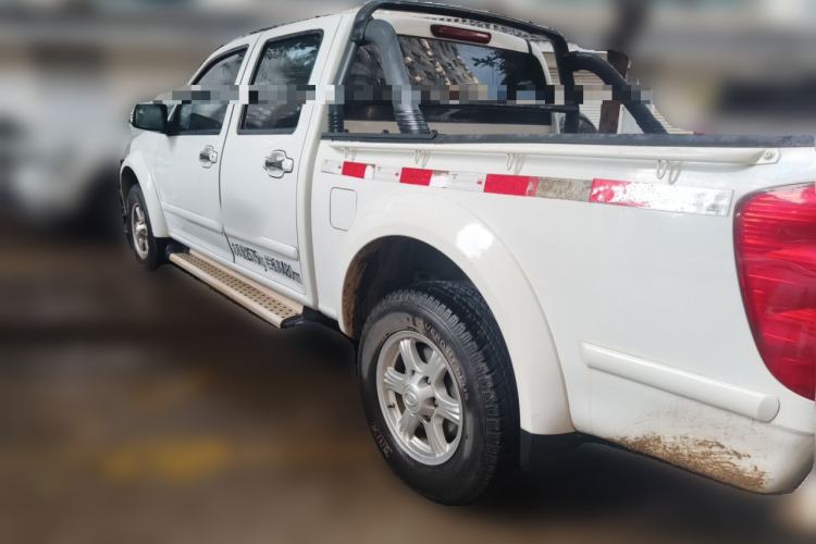 Used Great Wall Wingle 5 2016 2.8T Two-Wheel-Drive Entry-Level GW2.8TC Big Double-Cab GW2.8TC Rear Left 45 Deg