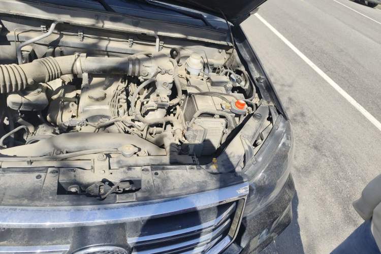 Used Great Wall Wingle 5 2017 2.4L European Version Gasoline Two-Wheel Drive Entry-Level Big Double Cab 4G69S4N Engine Bay Left