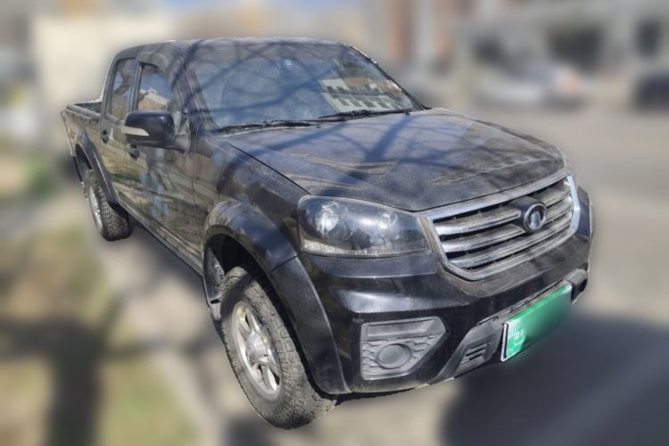 Used Great Wall Wingle 5 2017 2.4L European Version Gasoline Two-Wheel Drive Entry-Level Big Double Cab 4G69S4N Front Right 45 Deg