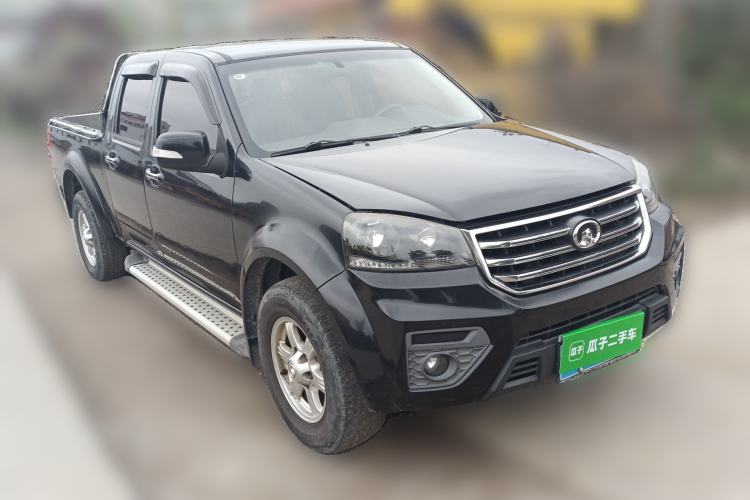 Used Great Wall Wingle 5 2017 2.0T European Version Diesel Two-Wheel Drive Elite Plus Big Double-Cab GW4D20D Front Right 45 Deg