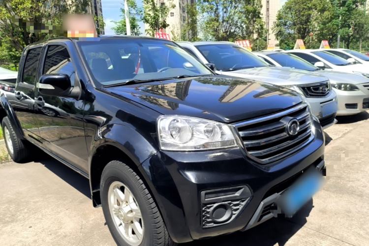 Used Great Wall Wingle 5 2017 2.0T European Version Diesel Two-Wheel Drive Advanced Large Double-Cab GW4D20E Front Right 45 Deg