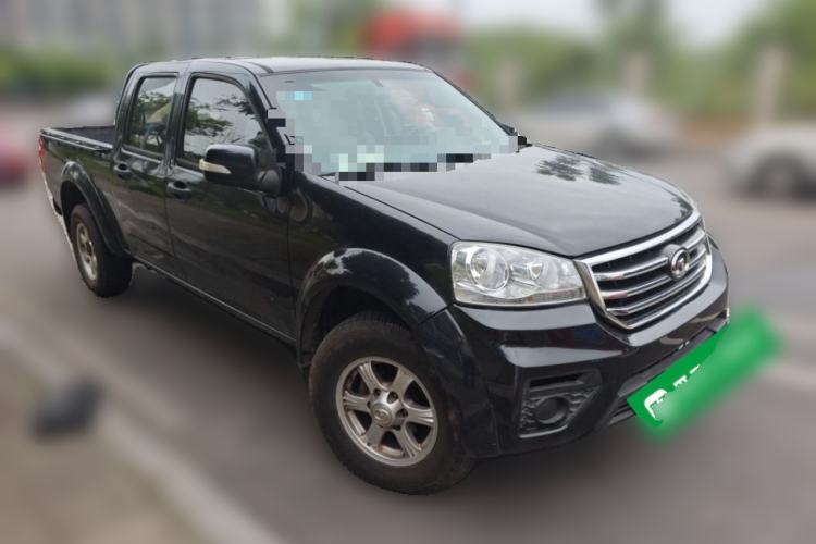 Used Great Wall Wingle 5 2017 2.0T European Version Diesel Two-Wheel Drive Advanced Large Double-Cab GW4D20E Front Right 45 Deg