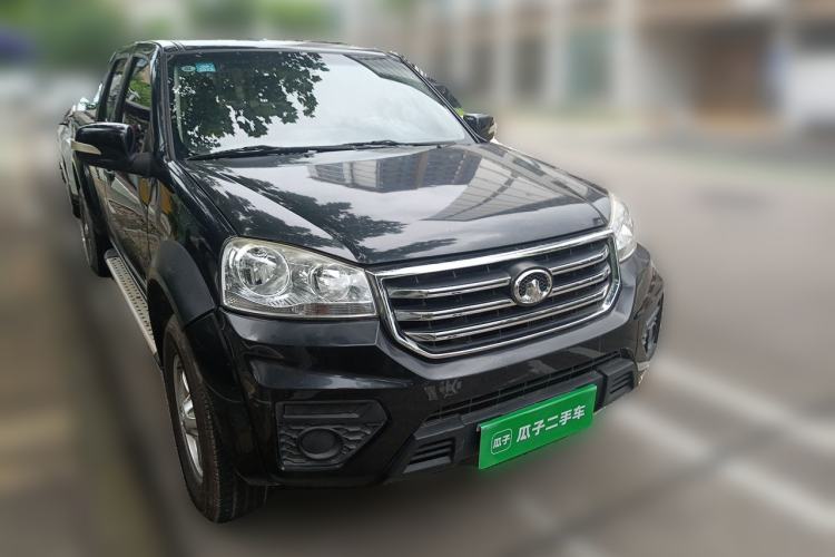 Used Great Wall Wingle 5 2017 2.0T European Version Diesel Two-Wheel Drive Advanced Large Double-Cab GW4D20E Front Right 45 Deg