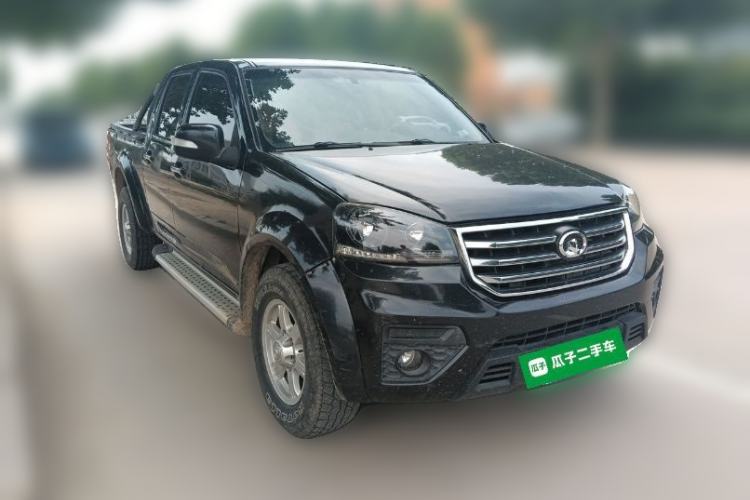 Used Great Wall Wingle 5 2017 2.0T European Version Diesel Two-Wheel Drive Elite Plus Big Double-Cab GW4D20D Front Right 45 Deg