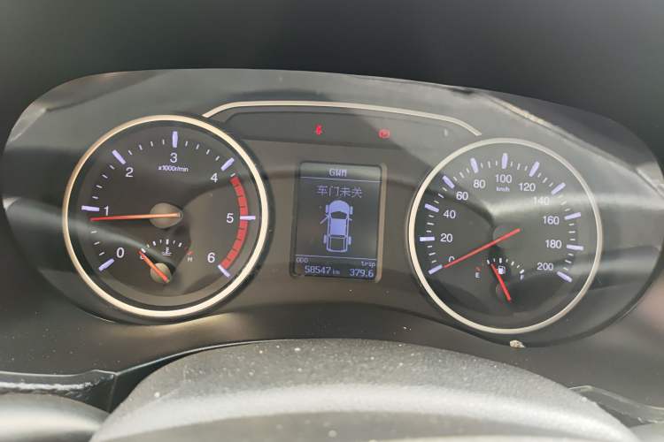 Used Great Wall Wingle 5 2017 2.0T European-Style Diesel 4x4 Ambition Version with Extended Double Cab – GW4D20E Instrument Cluster