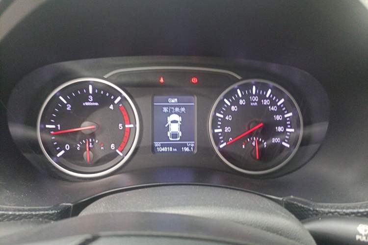 Used Great Wall Wingle 5 2017 2.0T European Version Diesel Two-Wheel Drive Advanced Large Double-Cab GW4D20E Instrument Cluster