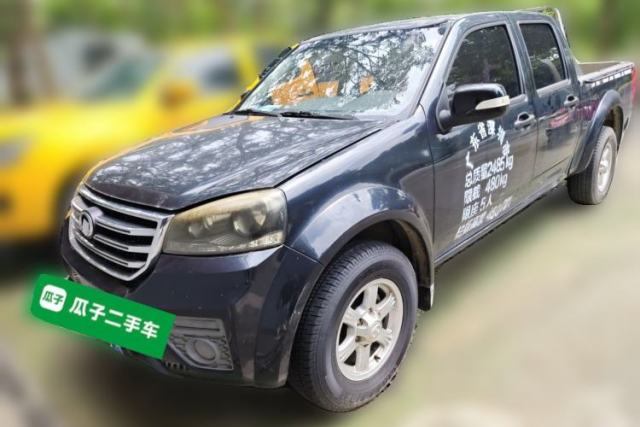 Used Great Wall Wingle 5 2017 2.4L European Version Gasoline Two-Wheel Drive Entry-Level Big Double Cab 4G69S4N