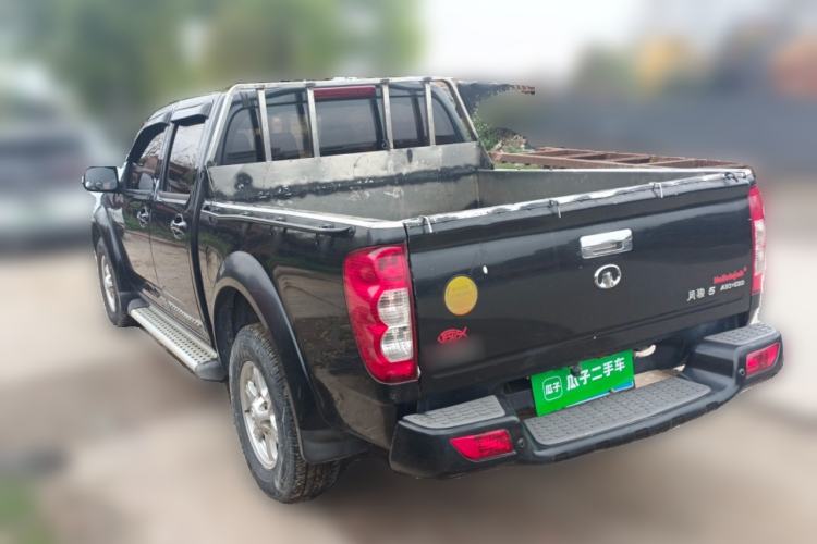 Used Great Wall Wingle 5 2017 2.0T European Version Diesel Two-Wheel Drive Elite Plus Big Double-Cab GW4D20D Rear Left 45 Deg