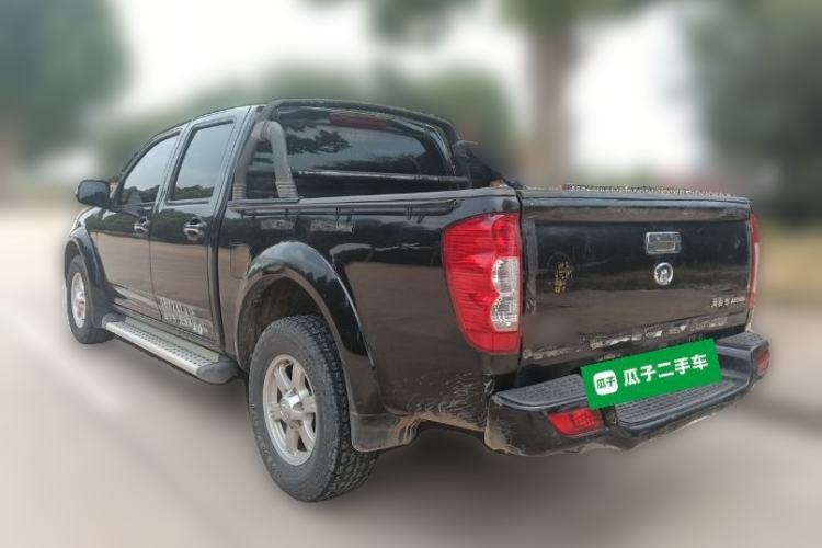 Used Great Wall Wingle 5 2017 2.0T European Version Diesel Two-Wheel Drive Elite Plus Big Double-Cab GW4D20D Rear Left 45 Deg