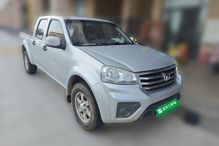 Used Great Wall Wingle 5 2017 2.0T European Version Diesel Two-Wheel Drive Advanced Large Double-Cab GW4D20E Front Right 45 Deg