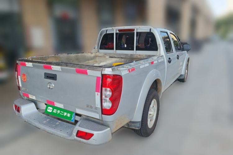 Used Great Wall Wingle 5 2017 2.0T European Version Diesel Two-Wheel Drive Advanced Large Double-Cab GW4D20E Rear Right 45 Deg