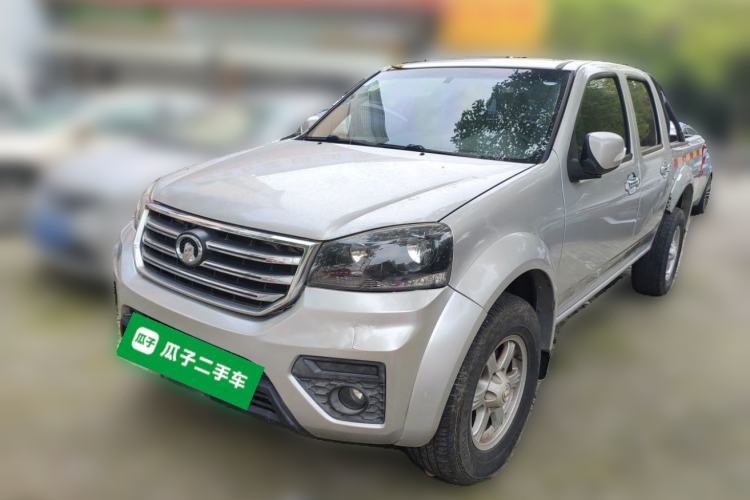 Great Wall Wingle 5 2017 2.4L European Version Gasoline Two-Wheel Drive Entry-Level Small Double-Cab 4G69S4N مستعملة Guazi used car, China used car export, Used car for sale, Used cars, Cheapest cars for sale