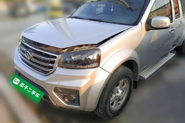 Used Great Wall Wingle 5 2017 2.4L European Version Gasoline Two-Wheel Drive Entry-Level Big Double Cab 4G69S4N