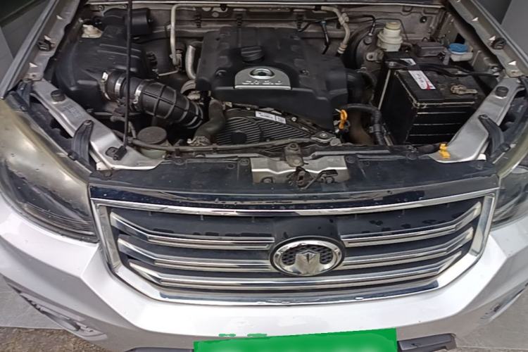 Used Great Wall Wingle 5 2017 2.0T European-Style Diesel Two-Wheel-Drive Elite Version with Large Double Cab – GW4D20B Engine Bay