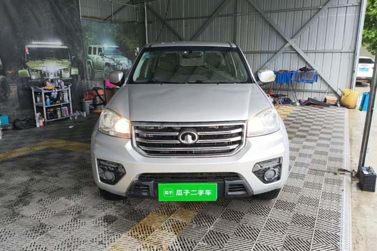 Used Great Wall Wingle 5 2017 2.0T European Version Diesel Two-Wheel Drive Advanced Large Double-Cab GW4D20E Front