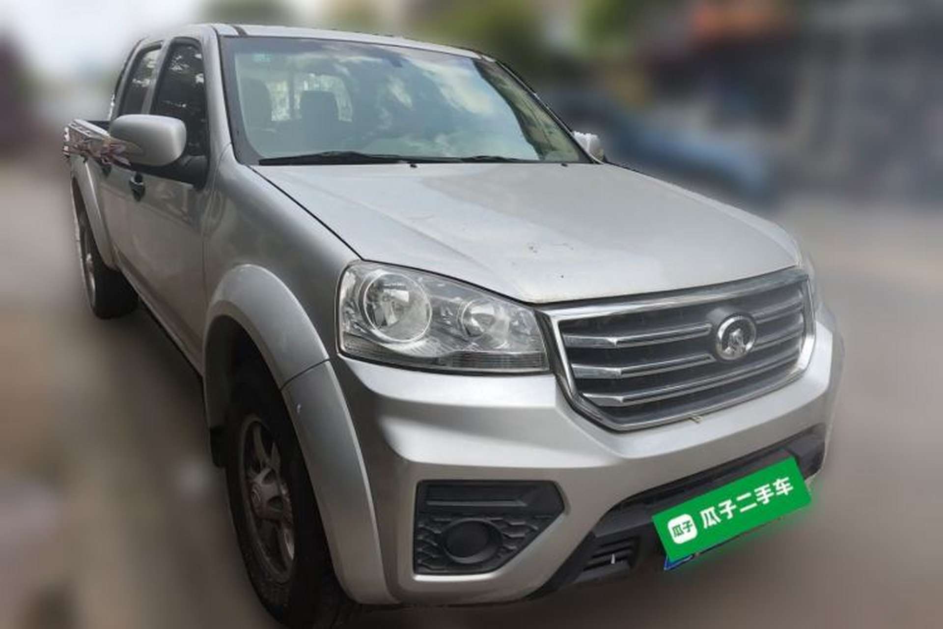 Used Great Wall Wingle 5 2017 2.0T European-spec Diesel Two-Wheel Drive Entry-Level Small Double-Cab GW4D20E Front Right 45 Deg