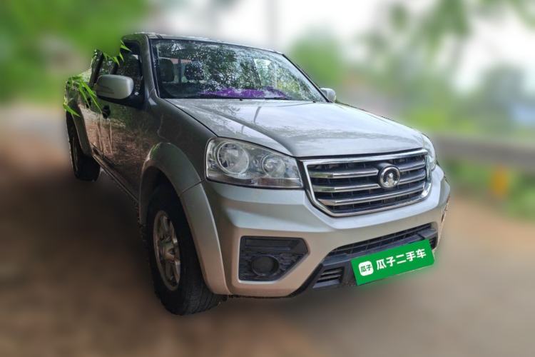 Used Great Wall Wingle 5 2017 2.0T European Version Diesel Two-Wheel Drive Advanced Large Double-Cab GW4D20E Front Right 45 Deg