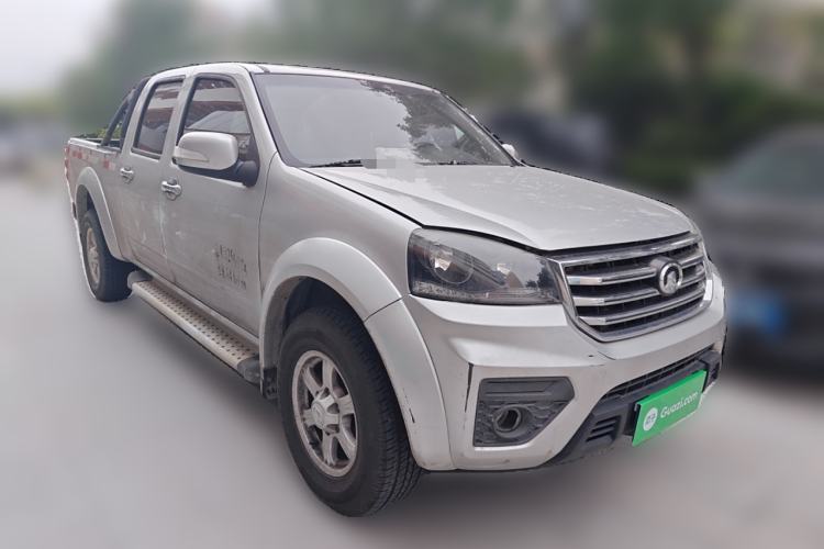 Used Great Wall Wingle 5 2017 2.0T European Version Diesel Two-Wheel Drive Elite Plus Big Double-Cab GW4D20D Front Right 45 Deg