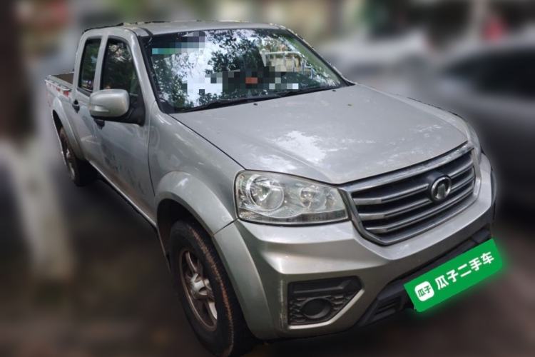 Used Great Wall Wingle 5 2017 2.0T European Version Diesel Two-Wheel Drive Advanced Large Double-Cab GW4D20E Front Right 45 Deg