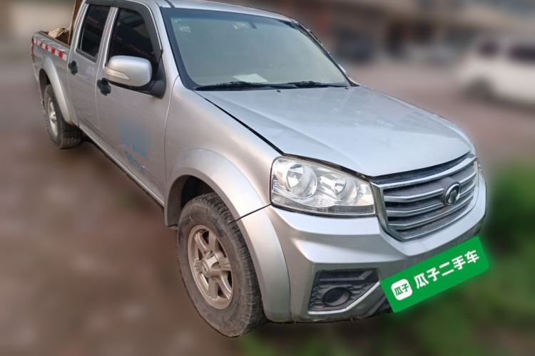Used Great Wall Wingle 5 2017 2.0T European Version Diesel Two-Wheel Drive Advanced Large Double-Cab GW4D20E Front Right 45 Deg