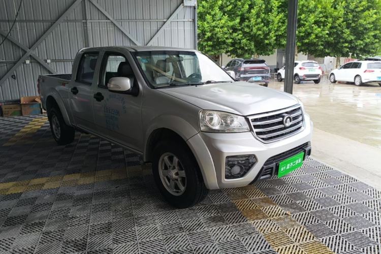 Used Great Wall Wingle 5 2017 2.0T European Version Diesel Two-Wheel Drive Advanced Large Double-Cab GW4D20E Front Right 45 Deg