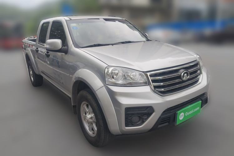 Used Great Wall Wingle 5 2017 2.0T European Version Diesel Two-Wheel Drive Elite Plus Big Double-Cab GW4D20D Front Right 45 Deg