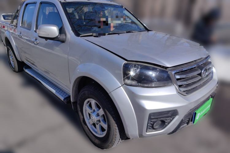 Used Great Wall Wingle 5 2017 2.0T European-Style Diesel Two-Wheel-Drive Elite Version Small Double-Cab GW4D20B Front Right 45 Deg
