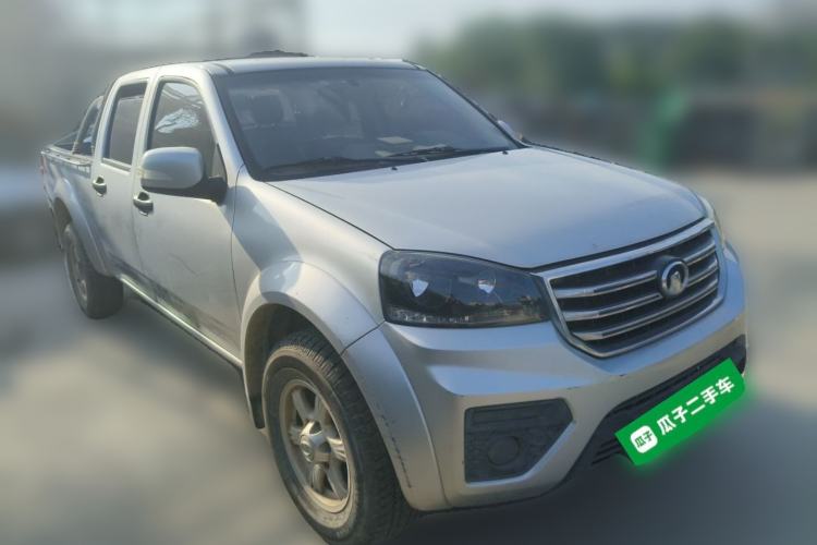 Used Great Wall Wingle 5 2017 2.4L European Version Gasoline Two-Wheel Drive Entry-Level Big Double Cab 4G69S4N Front Right 45 Deg