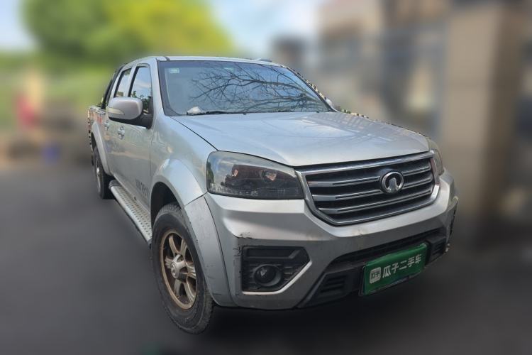 Used Great Wall Wingle 5 2017 2.0T European Version Diesel Two-Wheel Drive Elite Plus Big Double-Cab GW4D20D Front Right 45 Deg