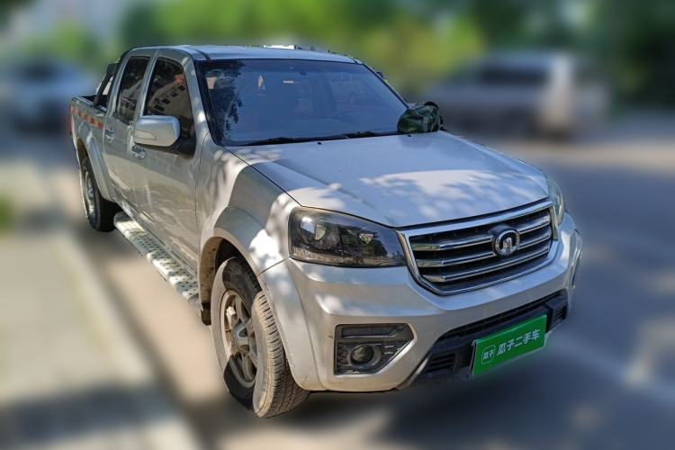 Used Great Wall Wingle 5 2017 2.0T European Version Diesel Two-Wheel Drive Elite Plus Big Double-Cab GW4D20D Front Right 45 Deg