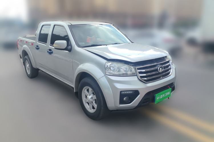 Used Great Wall Wingle 5 2017 2.0T European Version Diesel Two-Wheel Drive Advanced Large Double-Cab GW4D20E Front Right 45 Deg
