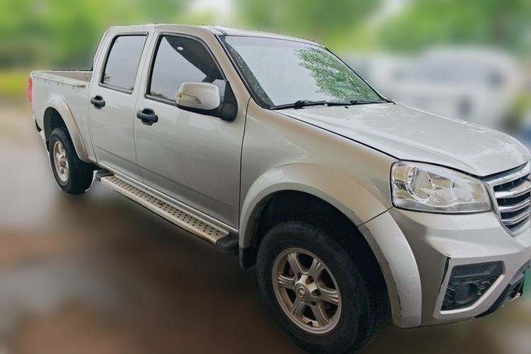 Used Great Wall Wingle 5 2017 2.0T European Version Diesel Two-Wheel Drive Advanced Large Double-Cab GW4D20E Front Right 45 Deg